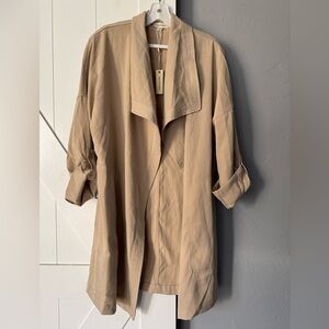 Max Studio Women's Twill Long coat